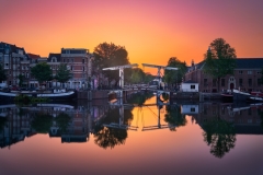 View on Walter Süskind bridge in Amsterdam, 2018 5928 x 3952 p