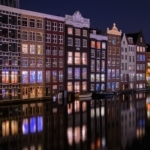 View on Damrak in Amsterdam, 20185788 x 3859 pixels