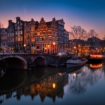 View from Papiermolensluis in Amsterdam, 2019 5967 x 3978 pixel