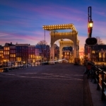 Photo of Skinny Bridge in Amsterdam, 2019 5717 x 3811 pixels