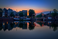 View on Walter Süskind bridge in Amsterdam, 2019 7952 x 5304 p