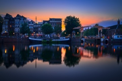 View on Walter Süskind bridge in Amsterdam, 2019 7952 x 5304 p