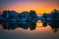 View on Walter Süskind bridge in Amsterdam, 2019 7952 x 5304 p