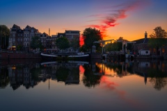 View on Walter Süskind bridge in Amsterdam, 2019 7952 x 5304 p