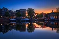 View on Walter Süskind bridge in Amsterdam, 2019 7810 x 5209 p