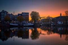 View on Walter Süskind bridge in Amsterdam, 2019 7687 x 5127 p