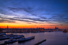 View from Roof of Nemo Science Museum in Amsterdam, 2020 7744 x