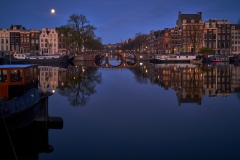 View on Amstel River in Amsterdam, 2020 7601 x 5070 pixels