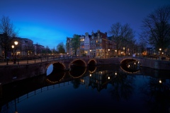 View on Quellijnbrug, Keizersgracht in Amsterdam, 2020 7979 x 5