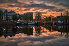 View on Walter Süskind bridge in Amsterdam, 2020 7952 x 5304 p