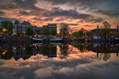 View on Walter Süskind bridge in Amsterdam, 2020 7952 x 5304 p