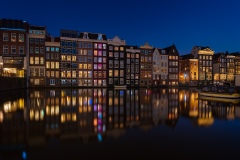 View on Damrak, Centrum, Amsterdam, North Holland, Netherlands,