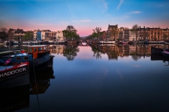 View on Amstel River in Amsterdam, 2018 5715 x 3810 pixels