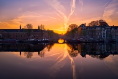 View on Dirk van Nimwegenbrug in Amsterdam, 2001 5902 x 3934 pi