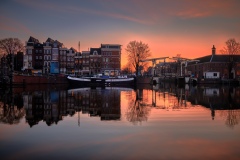 View on Walter Süskind bridge in Amsterdam, 20196000 x 4000 pi