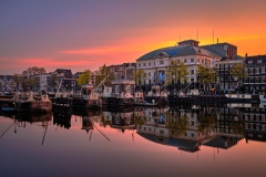 View on Carré Theatre and Amstel River in Amsterdam, 2019 6000