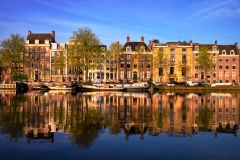 View on Amstel River in Amsterdam, 2019 6000 x 4000 pixels