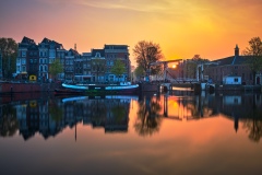 View on Walter Süskind bridge in Amsterdam, 2019 
5959 x 5973 p