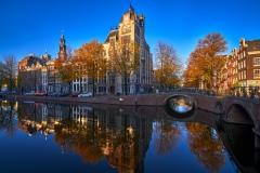 View on Astoria building and Leliegracht in Amsterdam, 2019 
796