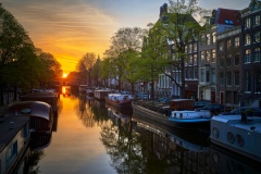 Sunrise over Prinsengracht in Amsterdam, 2020 
7609 x 5075 pixel