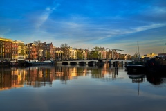 View on Skinny Bridge in Amsterdam, 2020 
7952 x 5304 pixels