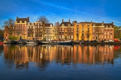 View on Amstel River in Amsterdam, 2020 
7952 x 5304 pixels