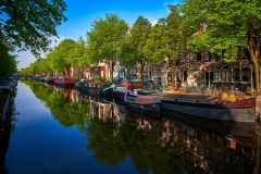 View on Keizersgracht from Pastoorsbrug in Amsterdam, 2020 
7686
