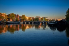 Photo of Skinny Bridge and Amstel River in Amsterdam, 2020 
7952
