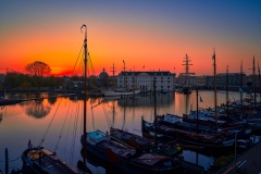 Photo of Oosterdok and Scheepvaartmuseum in Amsterdam, 2020 
782