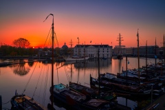 Photo of Oosterdok and Scheepvaartmuseum in Amsterdam, 2020 
782