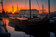 Photo of Oosterdok and Scheepvaartmuseum in Amsterdam, 2020 
774
