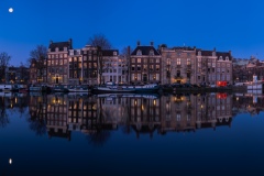 Panorama of Amstel River in Amsterdam, 2019 22493 x 6527 pixels