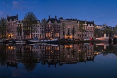Panorama of Amstel River in Amsterdam, 2019 26120 x 6864 pixels