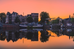 Panorama of Amstel River in Amsterdam, 2019 25837 x 5319 pixels