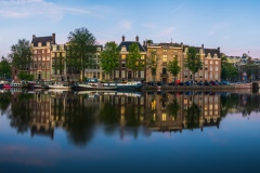 Panorama of Amstel River in Amsterdam, 2019 19226 x 5254 pixels