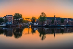 Panorama of Amstel River in Amsterdam, 2019 21725 x 6101 pixels