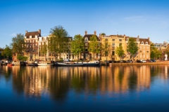 Panorama of Amstel River in Amsterdam, 2019 20265 x 5261 pixels