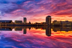 Panorama of IJ River in Amsterdam 1, 2016 23856 x 6592 pixels