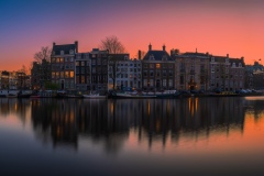 Panorama of Amstel River in Amsterdam, 2020 19646 x 5365 pixels