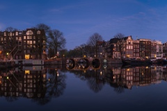 Panorama of Amstel River in Amsterdam, 2020 23005 x 5312 pixels