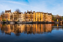 Panorama of Amstel River in Amsterdam, 2020 20158 x 5286 pixels