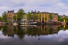 Panorama of Amstel River in Amsterdam, 2020 20192 x 5277 pixels