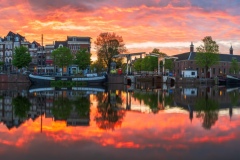 Panorama of Amstel River in Amsterdam, 202022411 x 5368 pixels