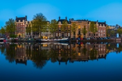 View on Amstel (west side) in Amsterdam, 2021 20495 x 5309 pixel
