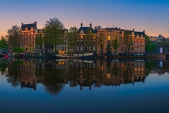 View on Amstel (west side) in Amsterdam, 2021 20273 x 5322 pixel