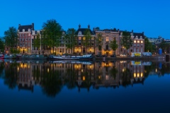 View on Amstel (west side) in Amsterdam, 2021 20184 x 5286 pixel